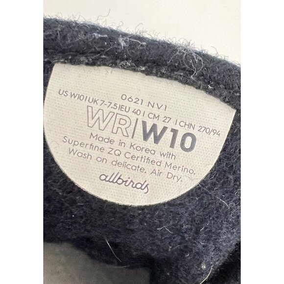 Allbirds Women's Black Wool Runners Size 10 - Picture 6 of 11